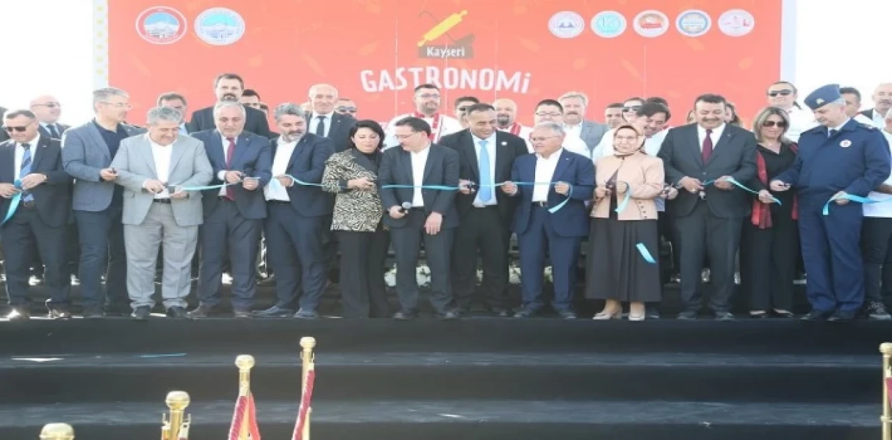 Kayseri Gastronomi Günleri’ne görkemli açılış