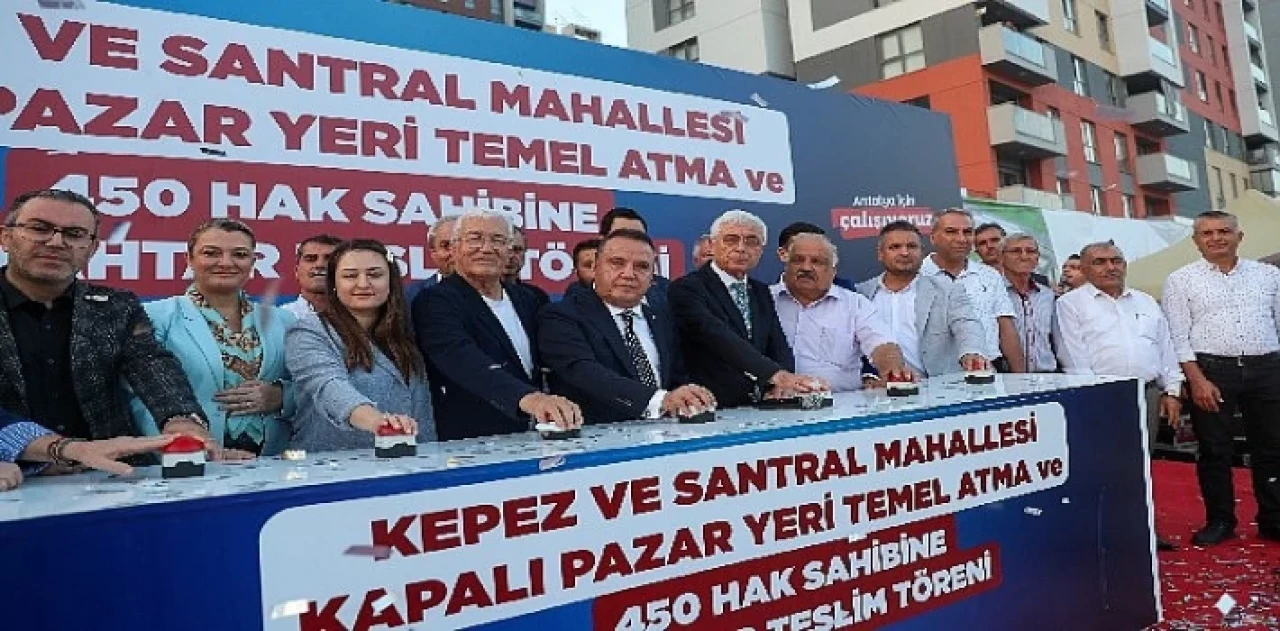 Kepez ve Santral Mahallesi’nde çifte mutluluk