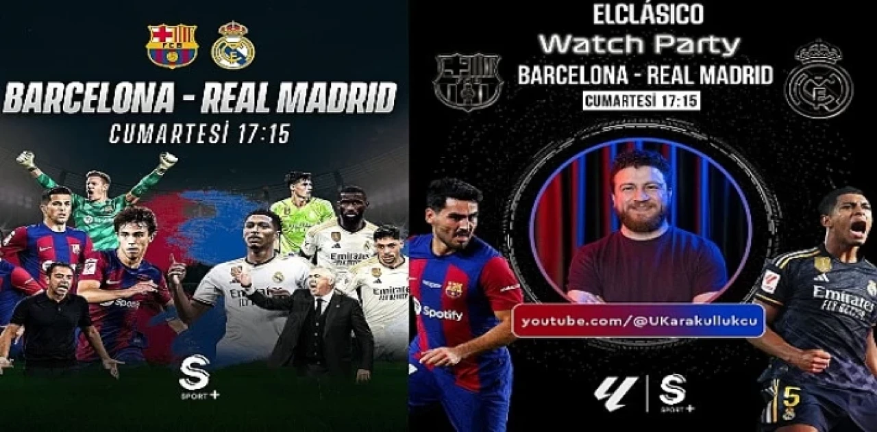 LaLiga’da Sezonun İlk El Clasico Mücadelesi S Sport Plus’ta!