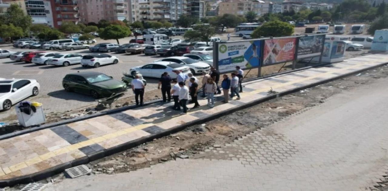 Manisa Cemal Ergün Caddesi’nde değişim başladı