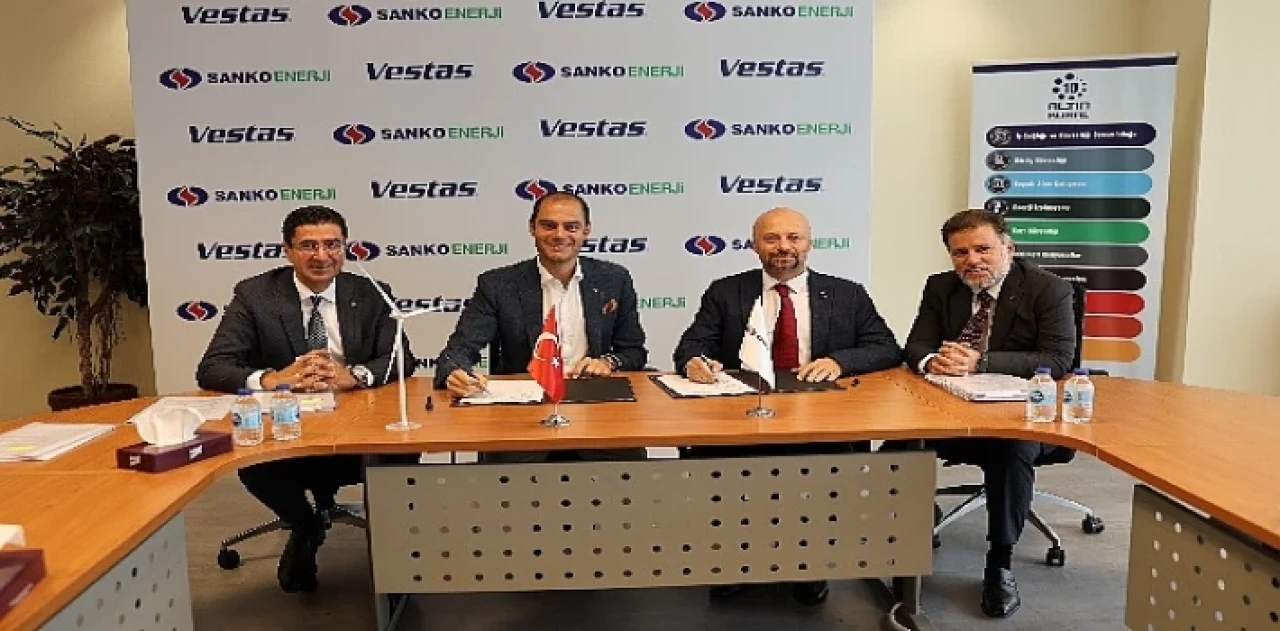 Sanko Enerji ve Vestas’dan İş Birliği İmzası