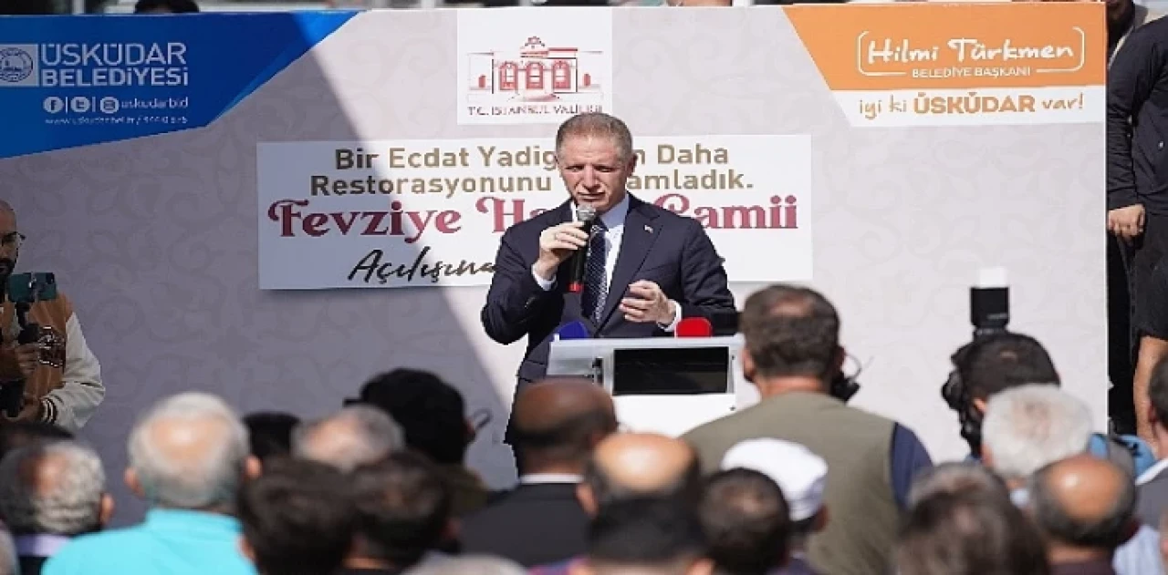 Üsküdar’da Restorasyonu Tamamlanan Bülbülderesi Fevziye Hatun Camii Açıldı