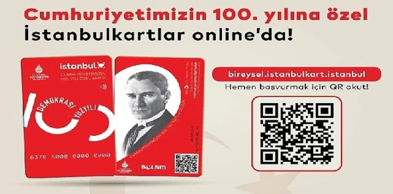 100. Yıla özel İstanbulkart