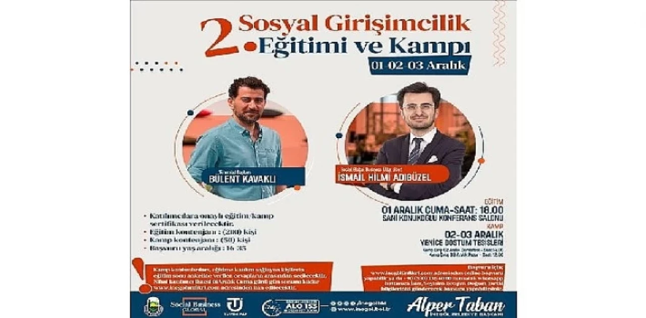 2. Sosyal Girişimcilik Eğitimi Ve Kampı Başvuruları Başladı