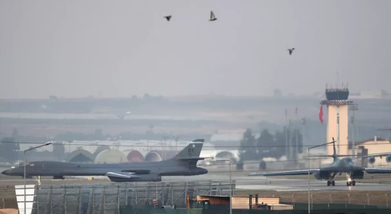 Amerikan B-1B Lancers uçakları İncirlik Hava Üssü'ne geldi