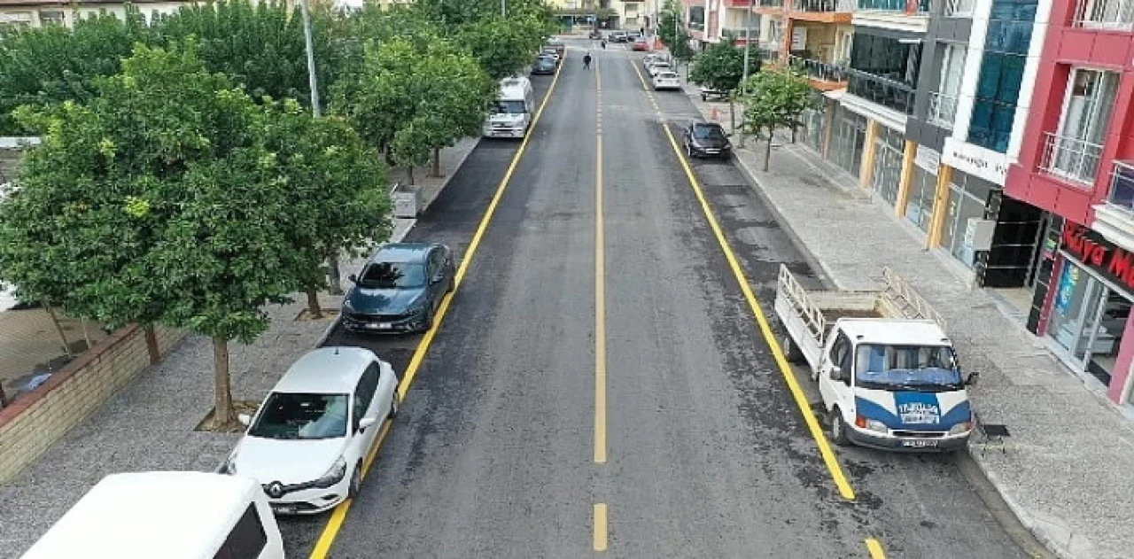 Aydın Büyükşehir Belediyesi’nden incirliova’ya asfalt hamlesi