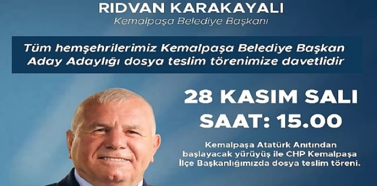 Başkan Karakayalı adaylık başvurusunda bulunacak