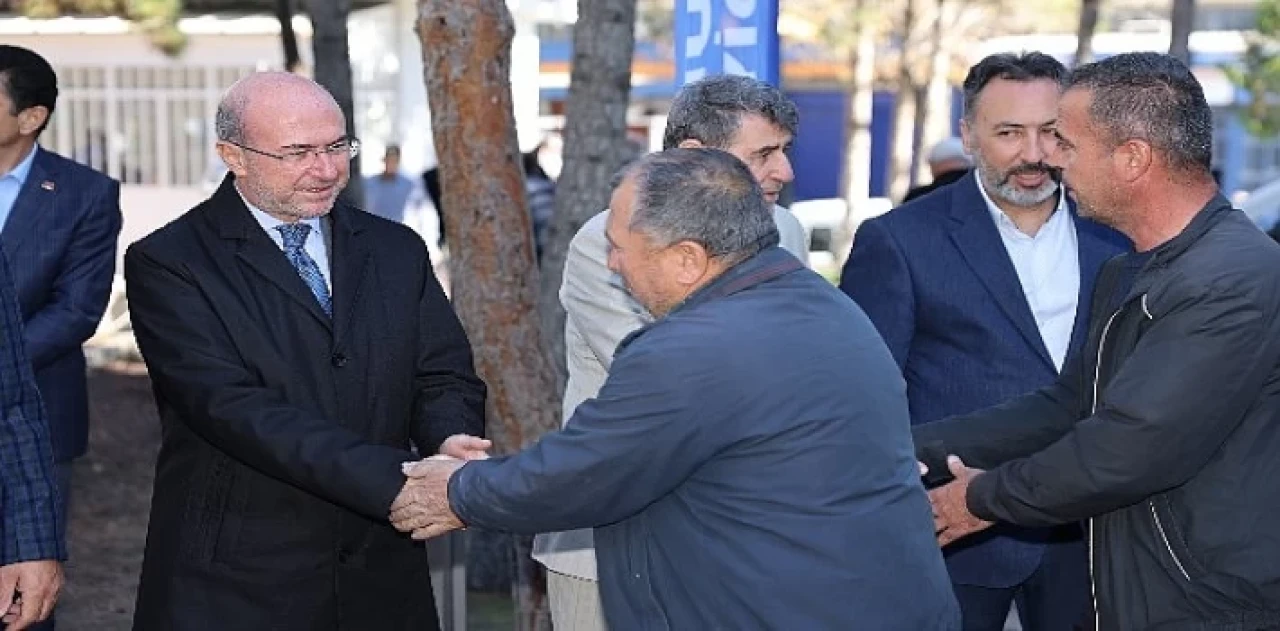 Başkan Pekyatırmacı anadolu teknik sanayi camii’nde vatandaşlarla buluştu