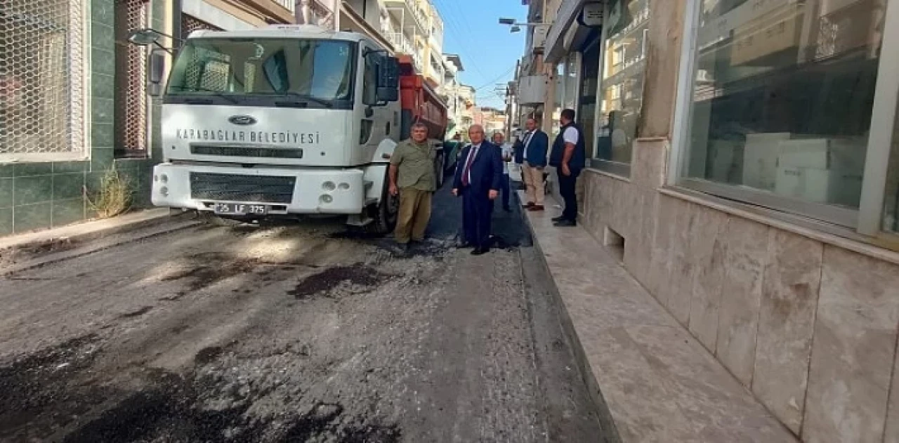 Başkan Selvitopu’dan “su baskını” ve asfalt denetimi