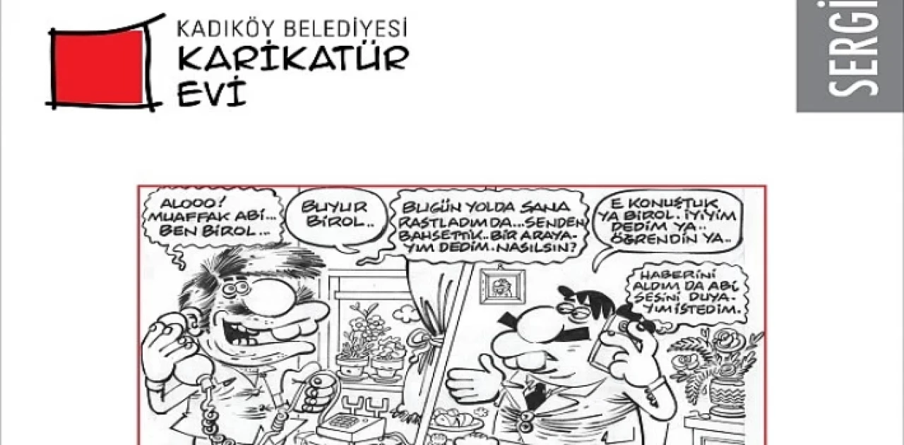 Behiç Pek’in karikatür sergisi, Kadıköy Belediyesi Karikatür Evi’nde açılıyor