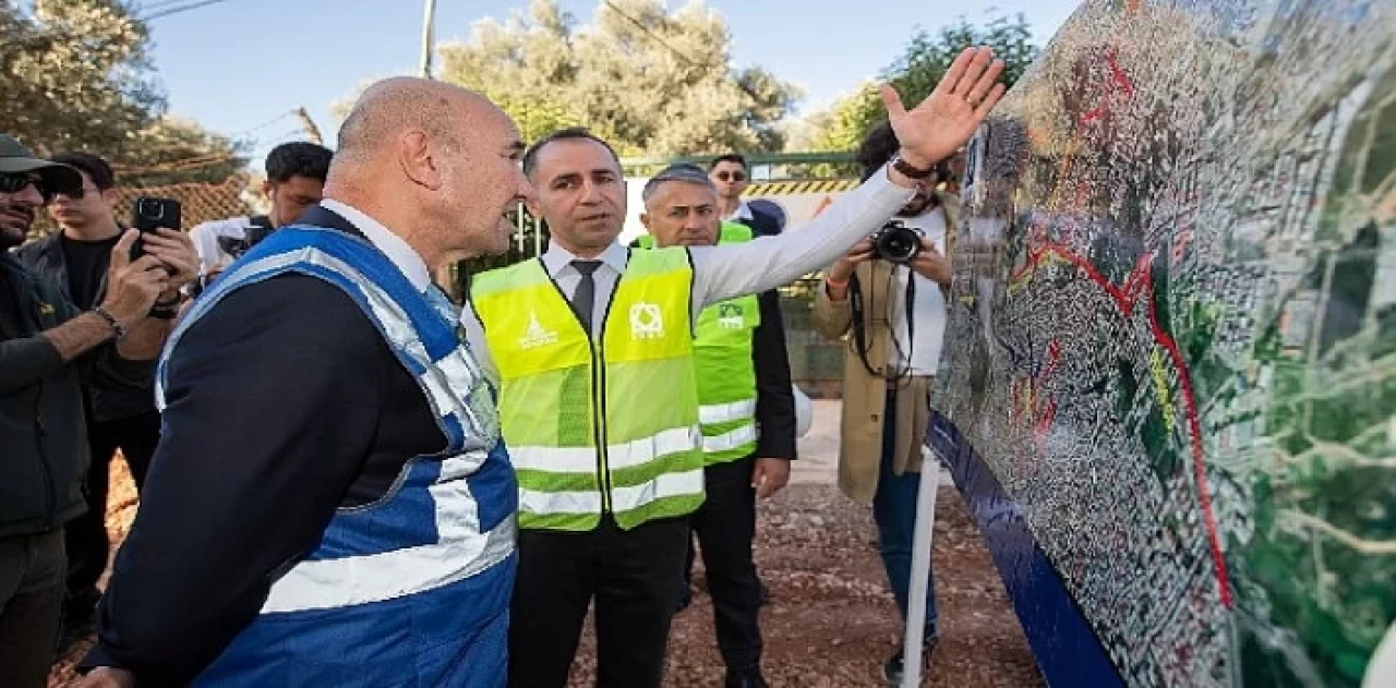 Buca’nın tarihi altyapı projesi devam ediyor