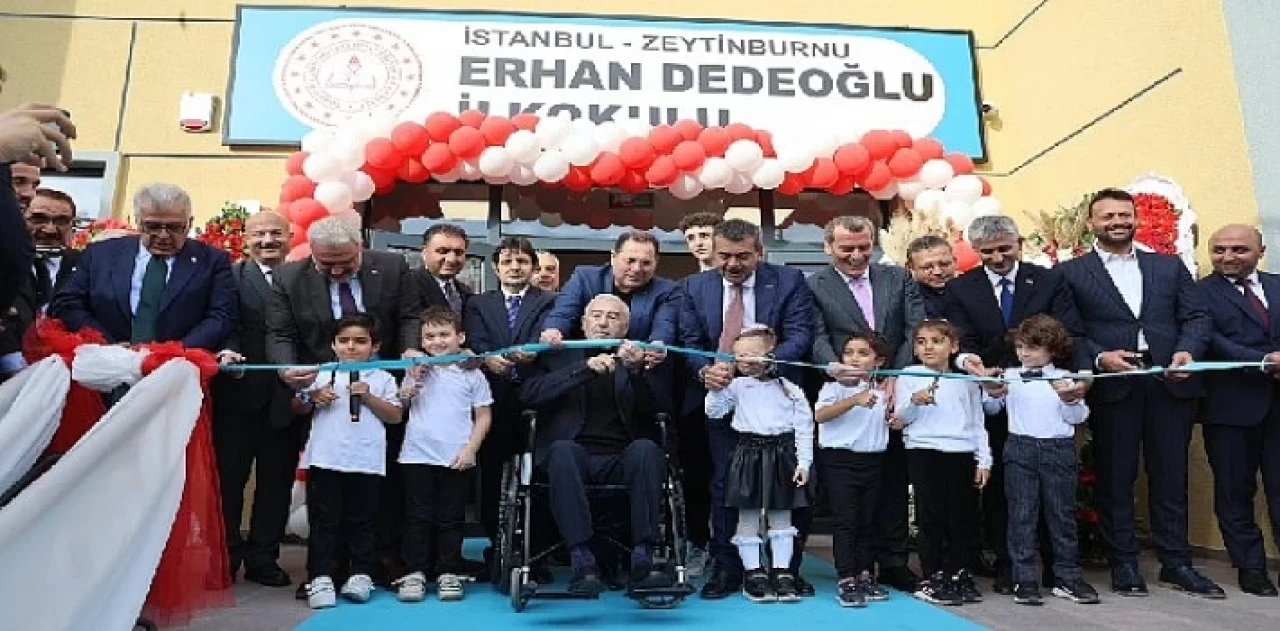 Erhan Dedeoğlu İlkokulu Milli Eğitim Bakanı Prof. Dr. Yusuf Tekin’in Katılımıyla Açıldı