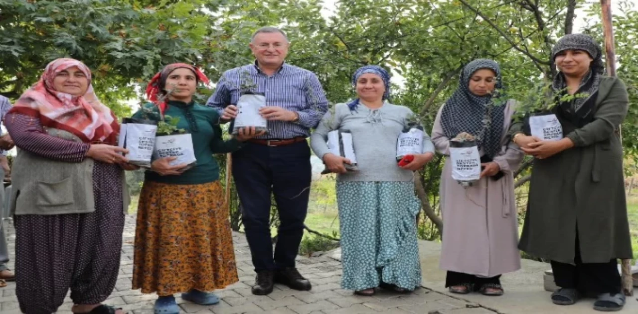 Hatay’da 700 aileye daha fidan desteği