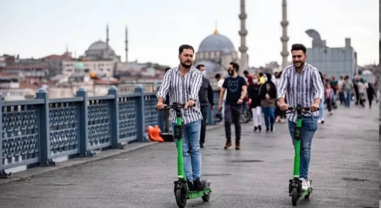 İstanbul'da 5 ilçede scooter kararı