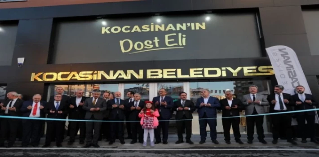 Kayseri Kocasinan’da Dost Eli Mağaza açıldı