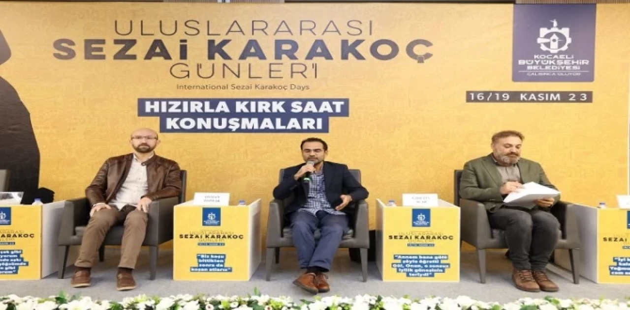 Kocaeli’nde Uluslararası Sezai Karakoç Günleri düzenlendi