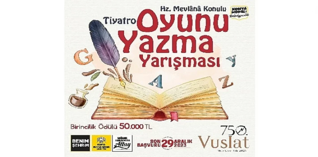 Konya Büyükşehir Hz. Mevlana Konulu İki Yarışma Düzenliyor