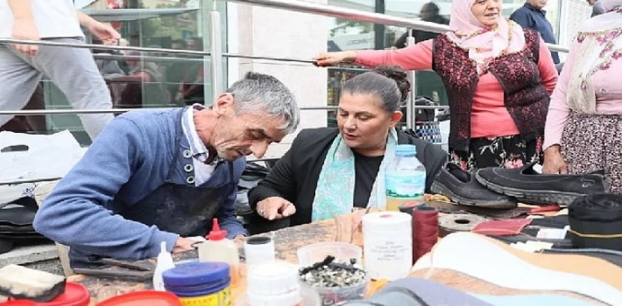 Köşklü vatandaşlar ve esnaf Çerçioğlu’na yoğun ilgi gösterdi 