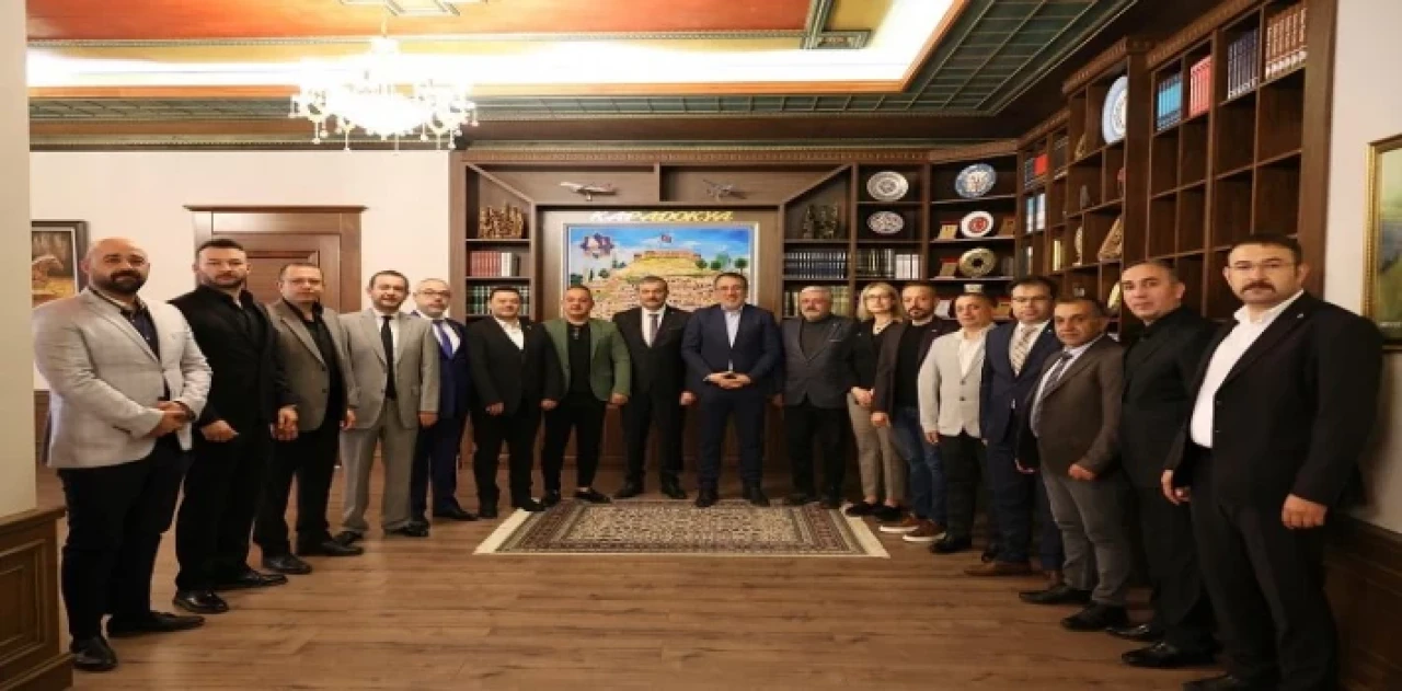 MHP Nevşehir’den Mehmet Savran’a ziyaret