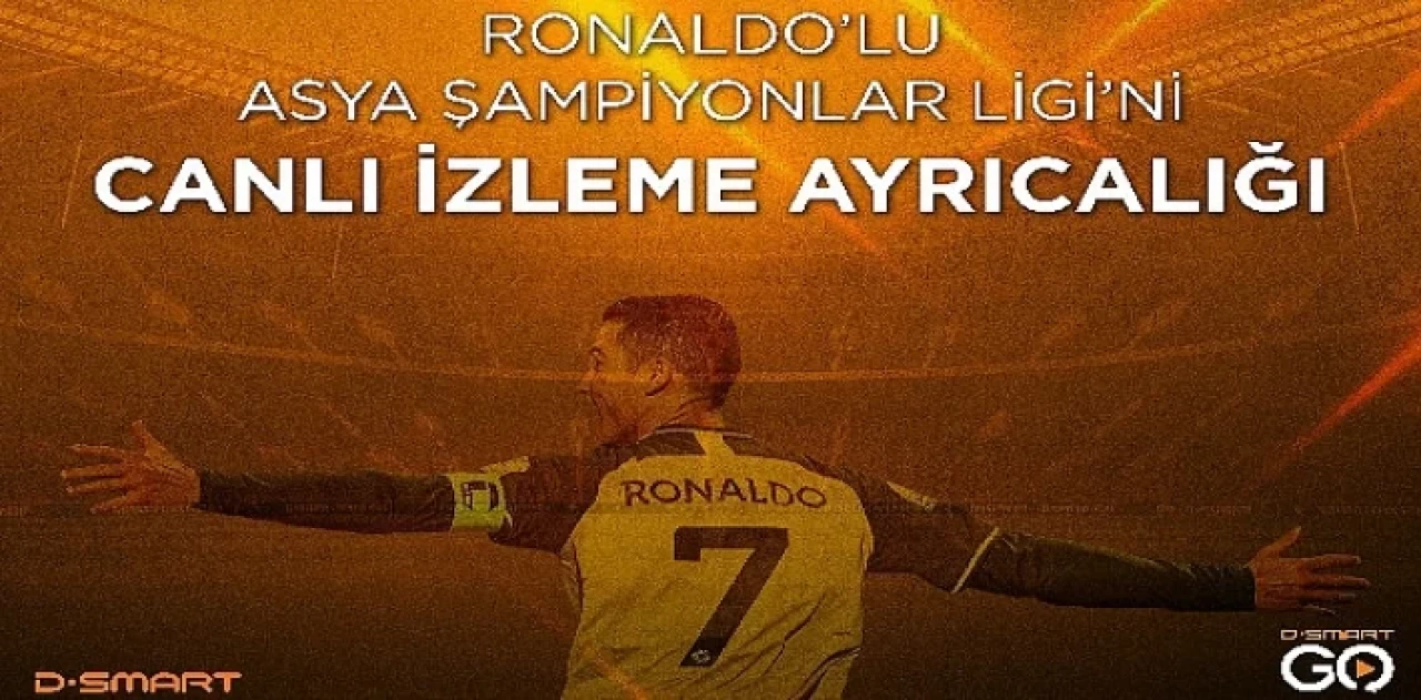 Ronaldo’lu Asya Şampiyonlar Ligi’ni Canlı İzleme Ayrıcalığı