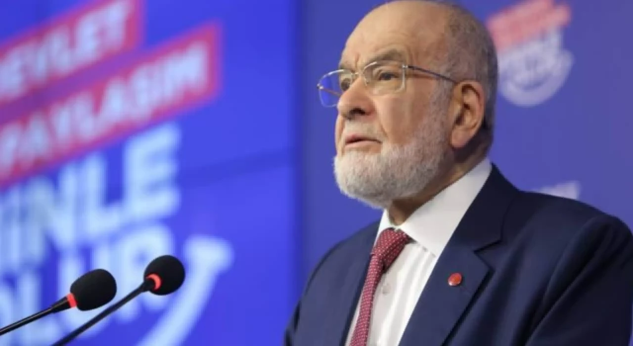 Saadet Partisi Genel Başkanı Temel Karamollaoğlu iktidarı eleştirdi: Ya sen mikrobun kendisisin