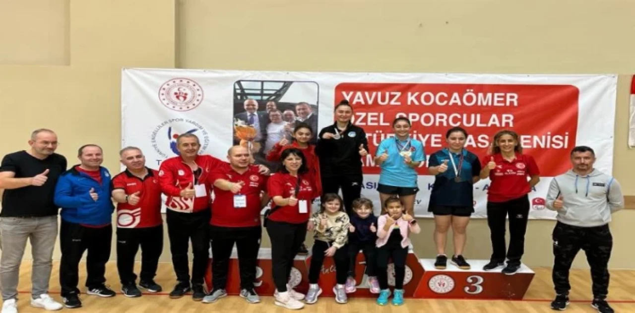 Sakaryalı sporculardan ’masa’da özel derece