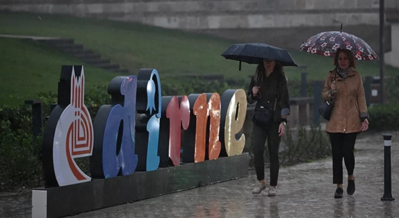 Trakya'da kuvvetli yağış uyarısı