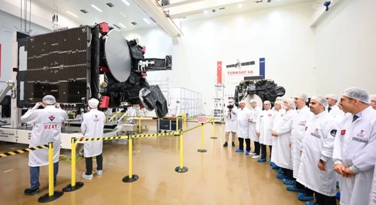 Türksat 6A’da güneş paneli açma kapama testleri başladı