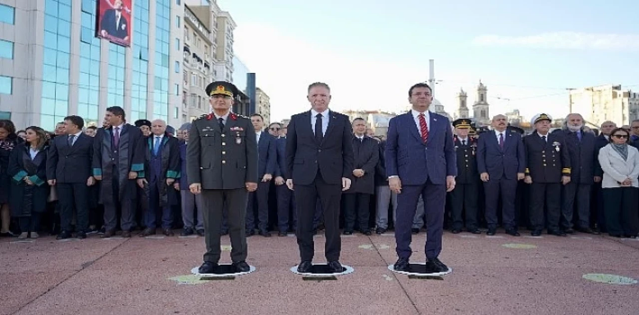 Ulu Önder Mustafa Kemal Atatürk, Taksim’de anıldı