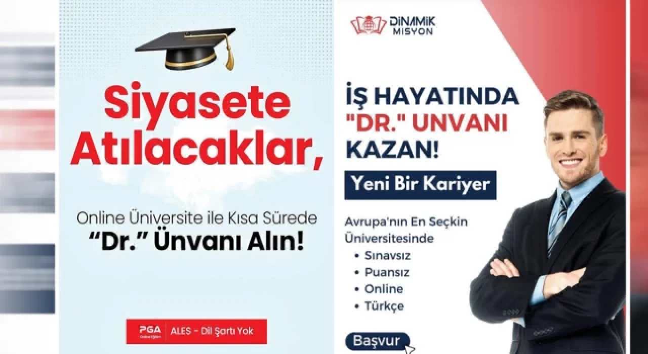 49 bin TL’ye ‘Dr.’ ünvanı: Aralarında siyasiler de var