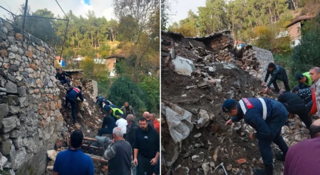 Antalya'da istinat duvarı çökmesi sonucunda bir çocuk hayatını kaybetti