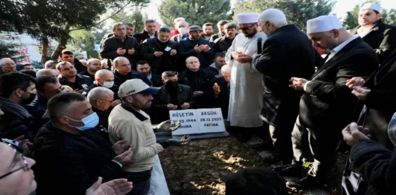 Başkan Akgün’ün ağabeyi son yolculuğuna uğurlandı