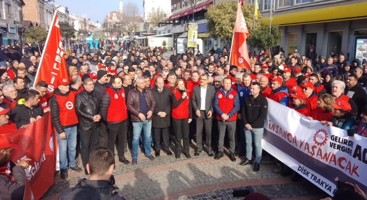 DİSK Genel Başkanı Çerkezoğlu: İnsanca yaşayacak bir ücret olması için asgari ücret mücadelemizi büyütmeye kararlıyız