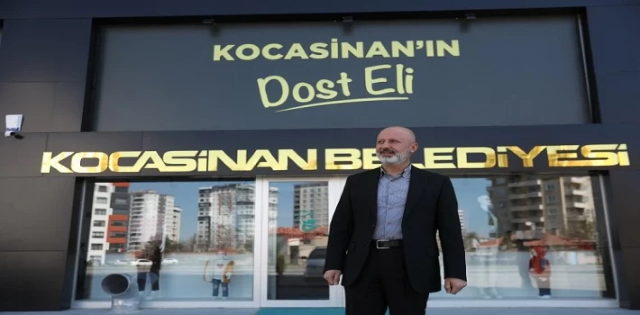 Kayseri Kocasinan’da Dost Market’te kışlık yardım