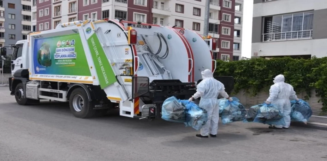 Kayseri Kocasinan’da geri dönüşüm ağaçları kurtardı