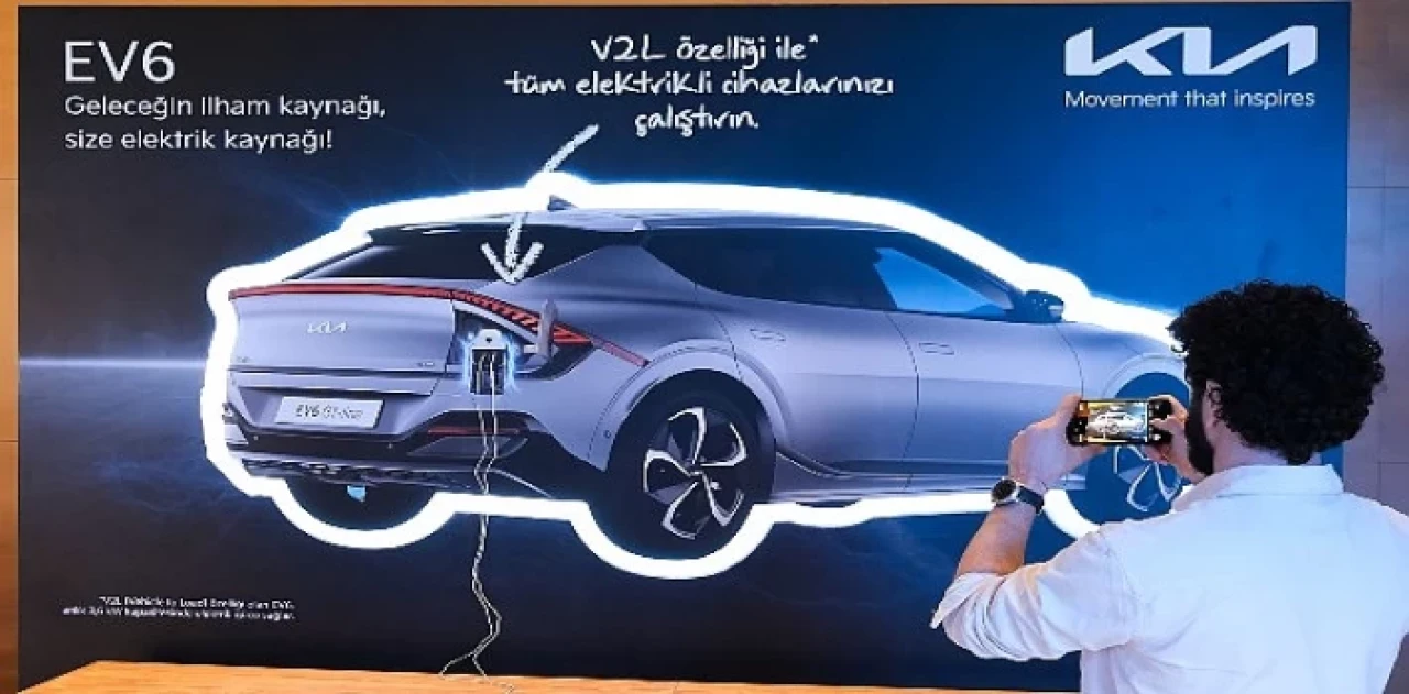 Kia EV6’nın enerjisi Zorlu PSM’de