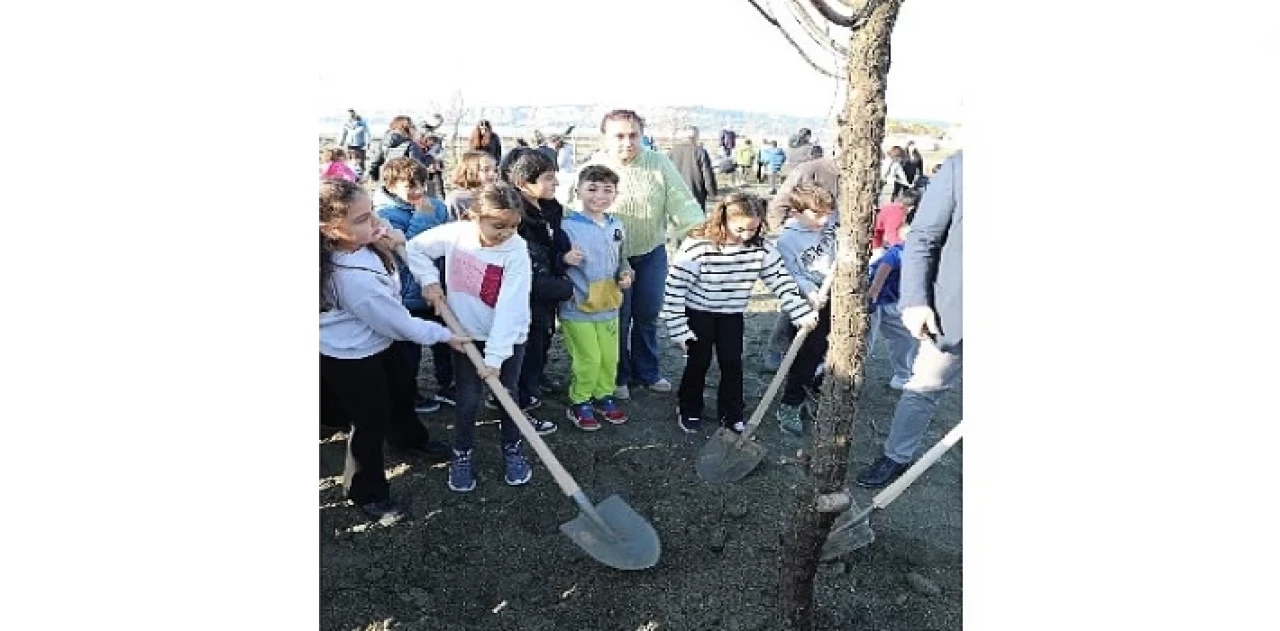 Seferihisar’da şehitlerin anısına ağaç dikildi