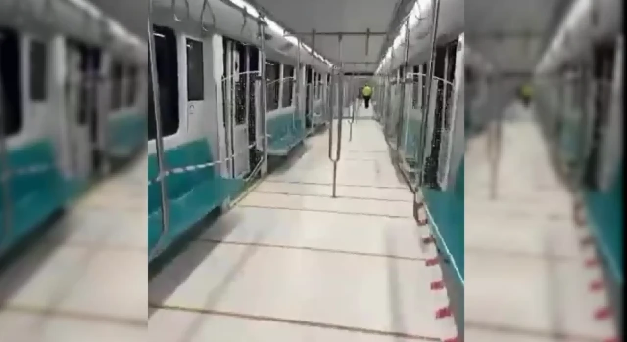 Türkiye'nin yerli ve milli sürücüsüz ilk metro aracının test sürüşü gerçekleşti