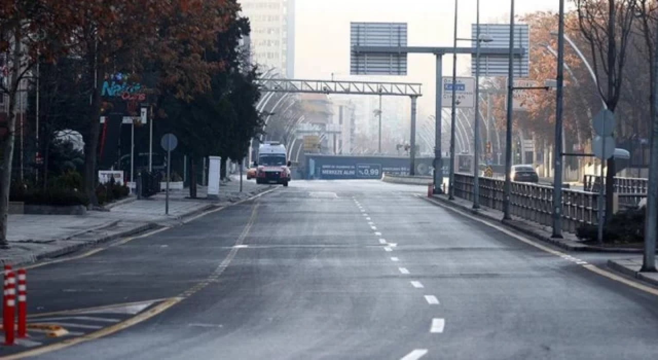 Ankara'da o yollar, ihtiyaç duyulması halinde trafiğe kapatılacak