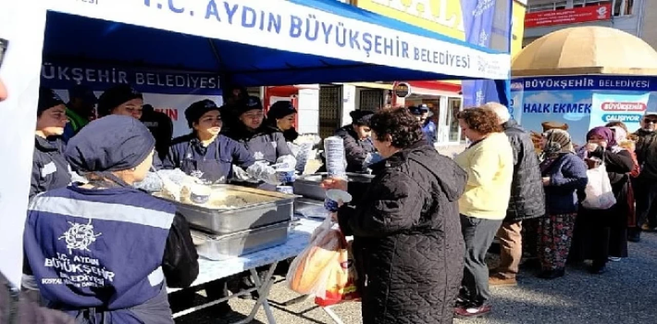 Aydın Büyükşehir Belediyesi’nden regaib kandili hayrı