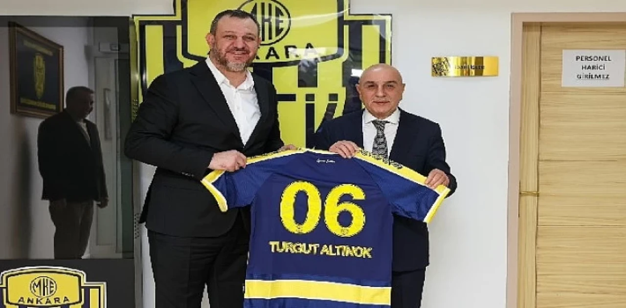 Başkan Altınok’tan ankaragücü’ne ziyaret