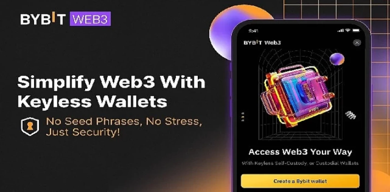 Bybit Web3, 1 Milyon Cüzdan Kullanıcısını Aştı, Rakipsiz Güvenlik ve Kolay Kullanım için Anahtarsız Cüzdanı Tanıttı