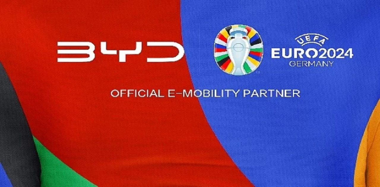 BYD, UEFA EURO 2024™’ün Resmi Partneri ve Resmi E-Mobilite Partneri Oldu