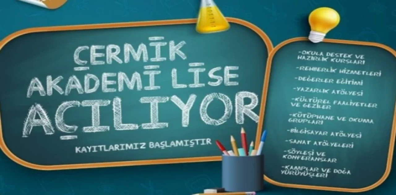 Diyarbakır’da Çermik Akademi Lisesi’nde kayıtlar başladı