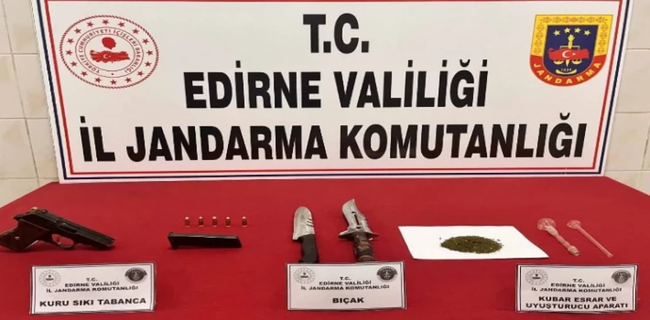 Enez’de kaçakçılık operasyonu