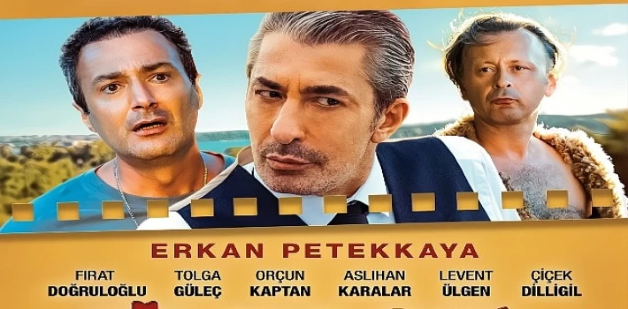 Erkan Petekkaya, Levent Ülgen ve Fırat Doğruloğlu’nun başrollerini paylaştığı ’Filme Gel’ vizyonda!