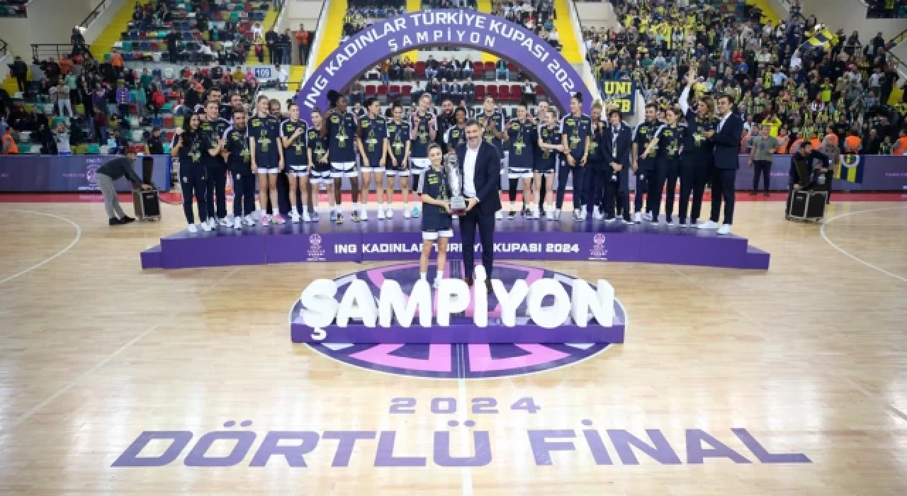 Fenerbahçe, Basketbol Kadınlar Türkiye Kupası Şampiyonu!