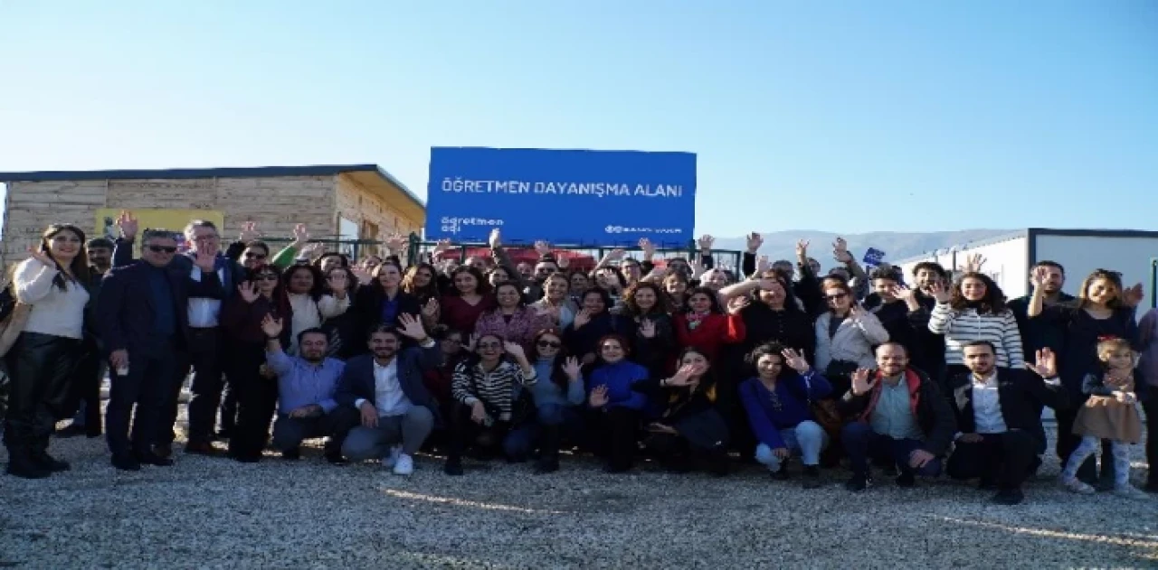 Hatay’da ’Öğretmen Dayanışma Alanı’ açıldı