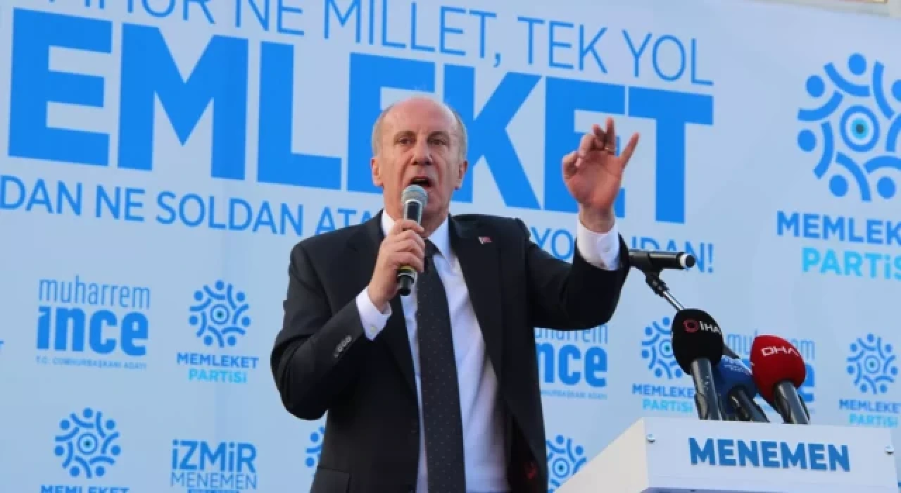 İddia: Muharrem İnce, iki büyükşehirde CHP'yi destekleyecek