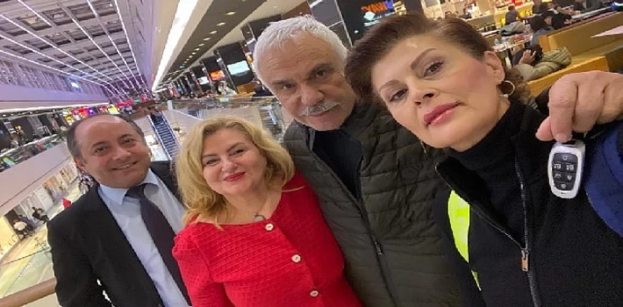 İhsan Taş yeni filmini sinema salonunda izledi